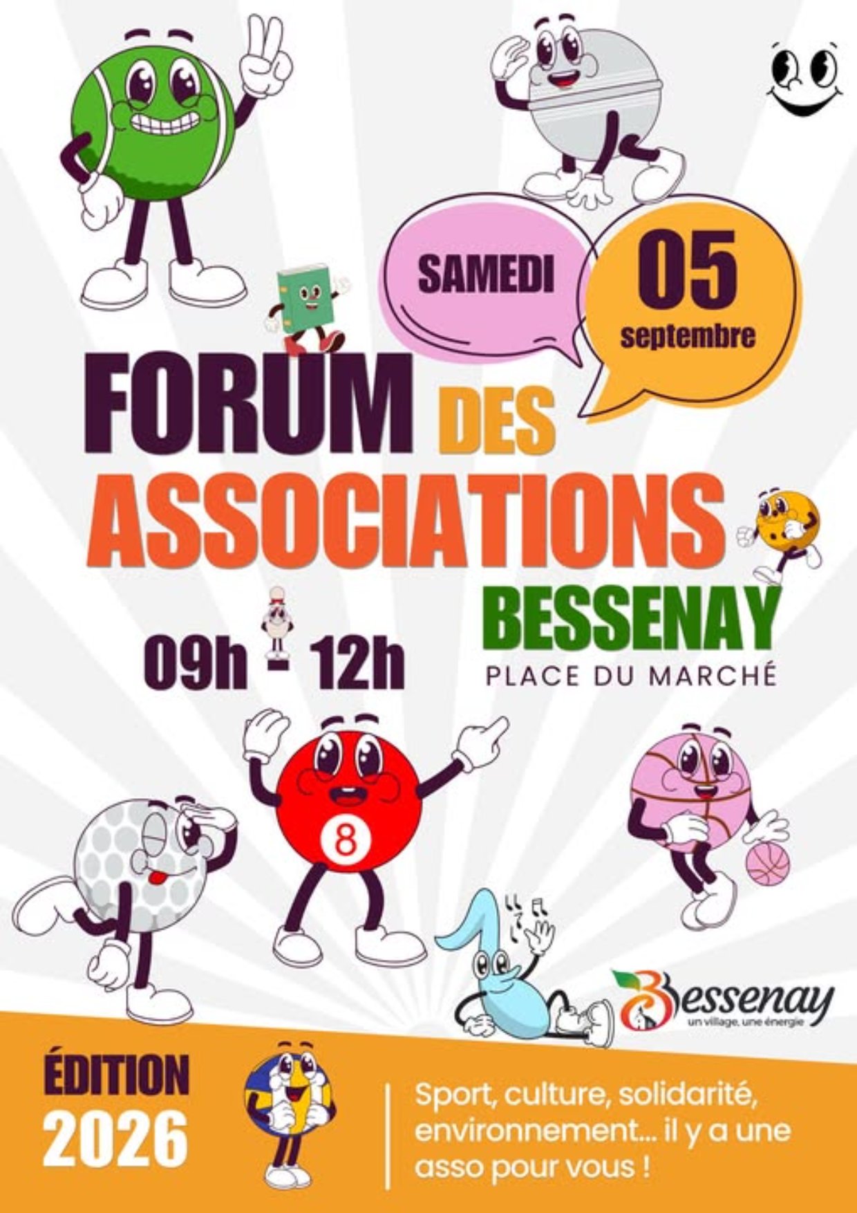 Affiche de l'évènement Forum des Associations