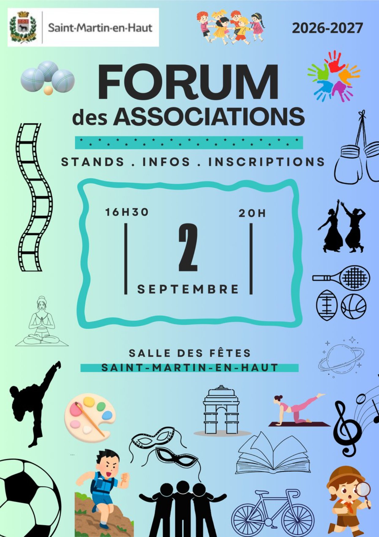 Affiche de l'évènement FORUM des ASSOCIATIONS