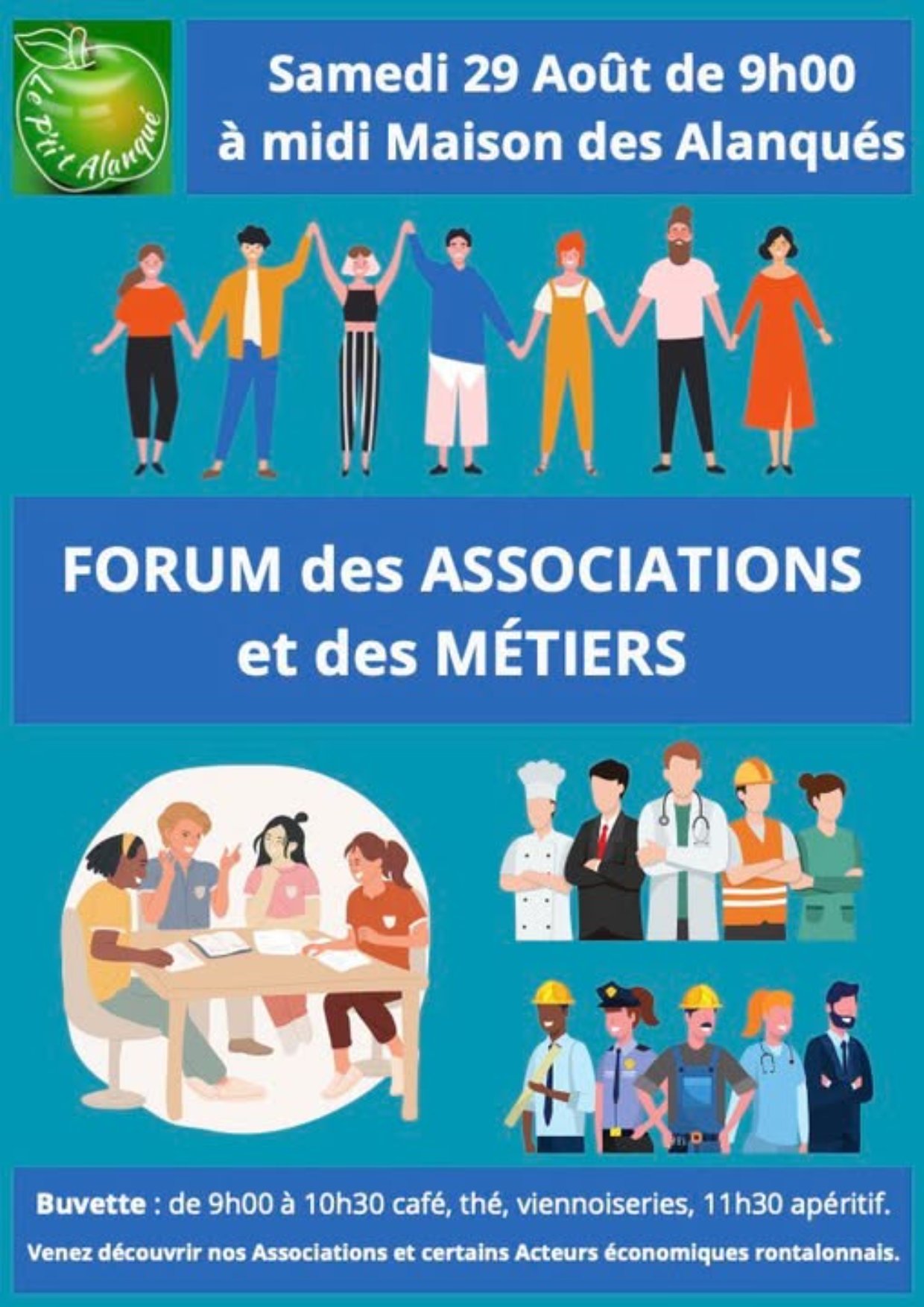 Affiche de l'évènement Forum des associations et des métiers