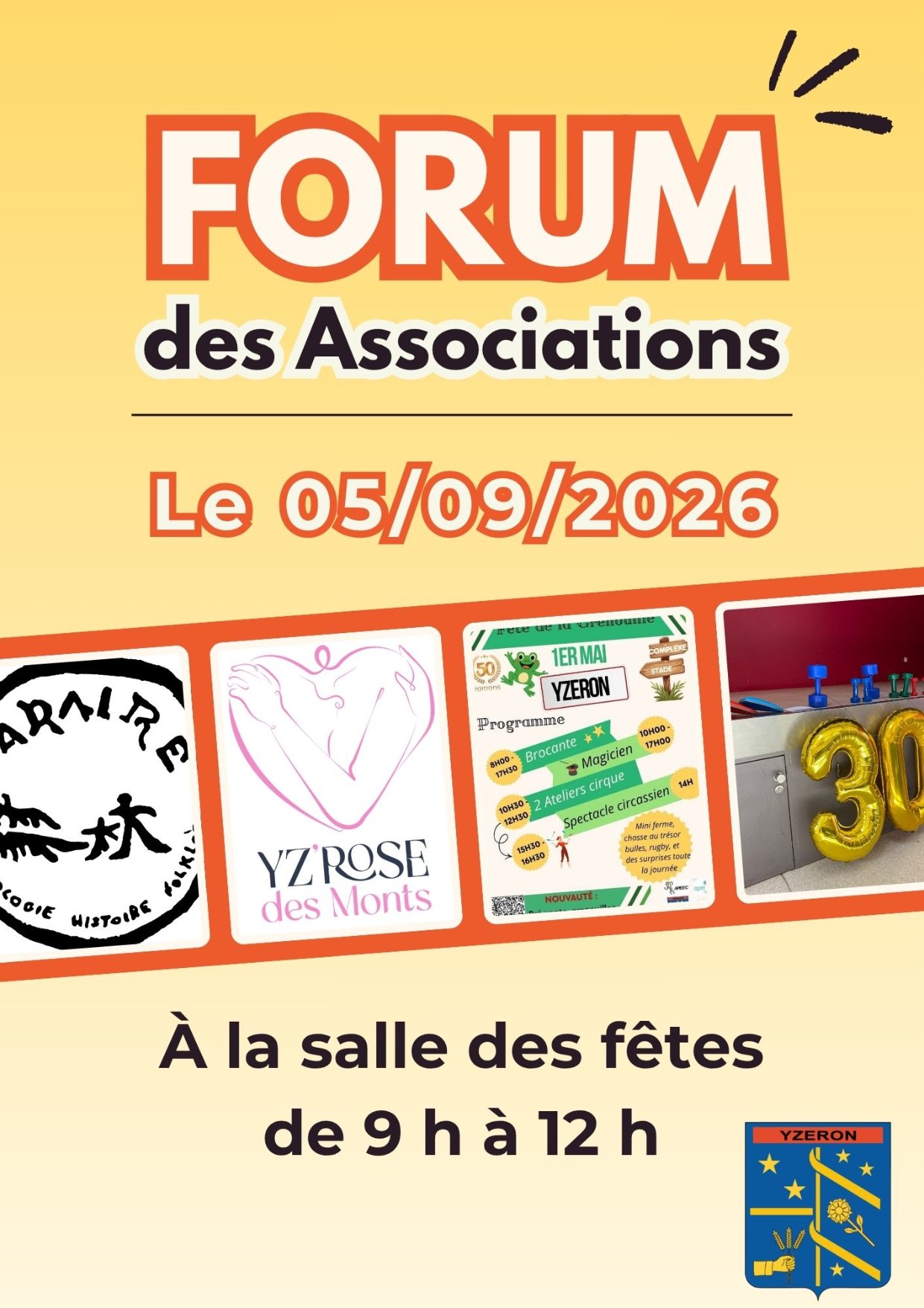 Affiche de l'évènement Forum des Associations