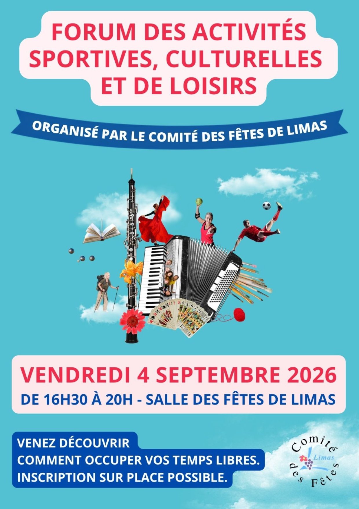 Affiche de l'évènement FORUM DES ACTIVITÉS SPORTIVES