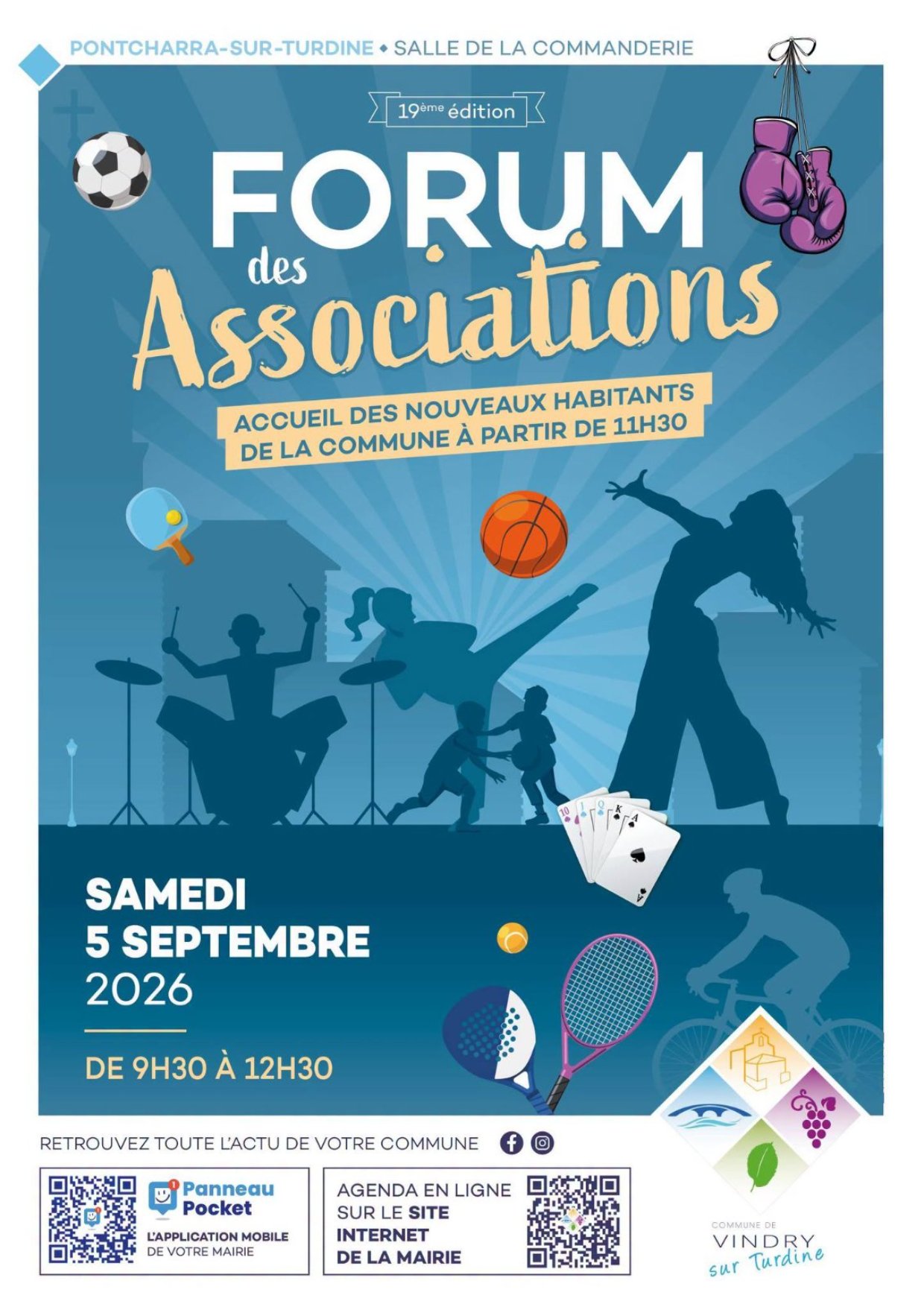 Affiche de l'évènement 19ème édition Forum des Associations