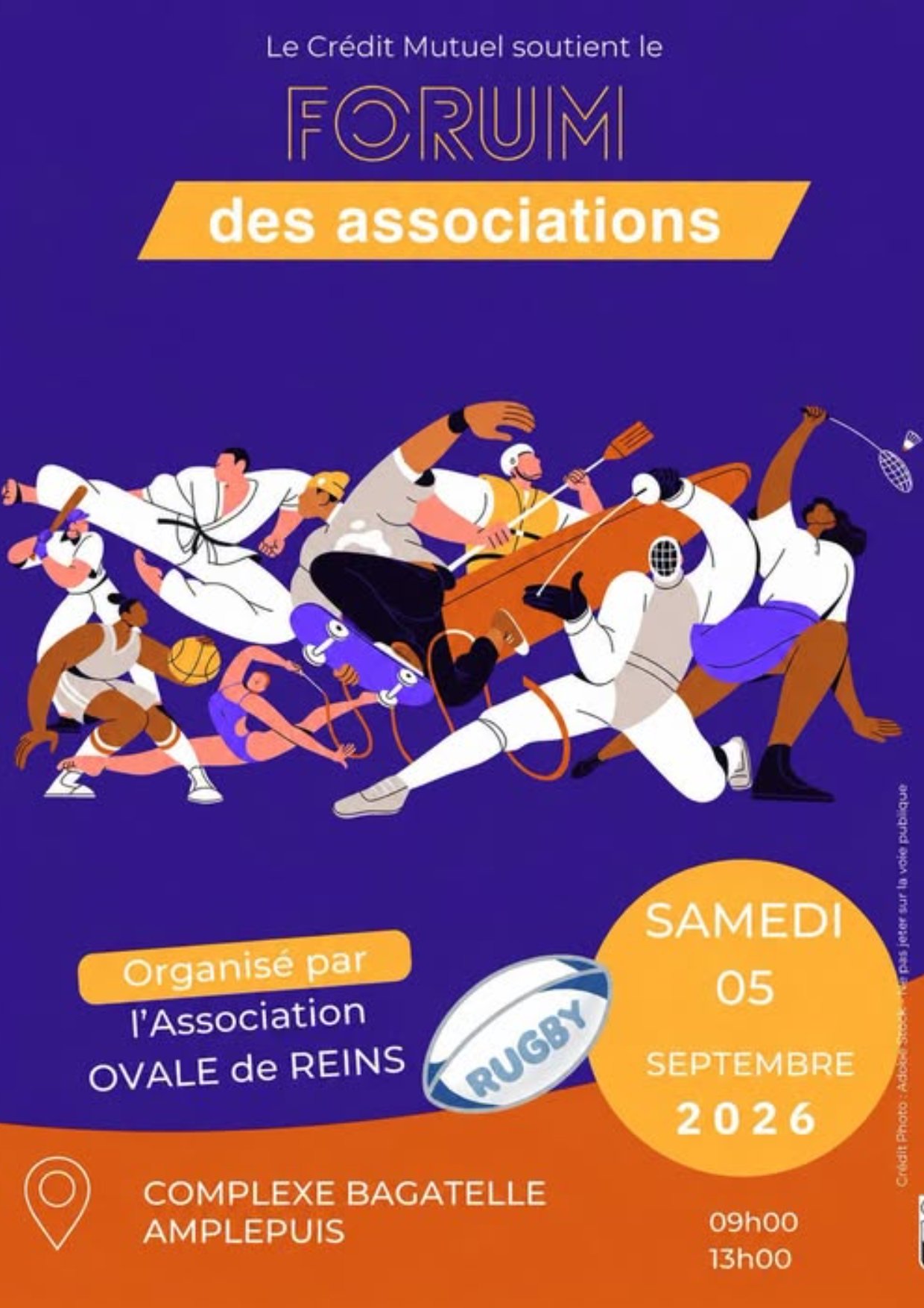 Affiche de l'évènement FORUM des associations