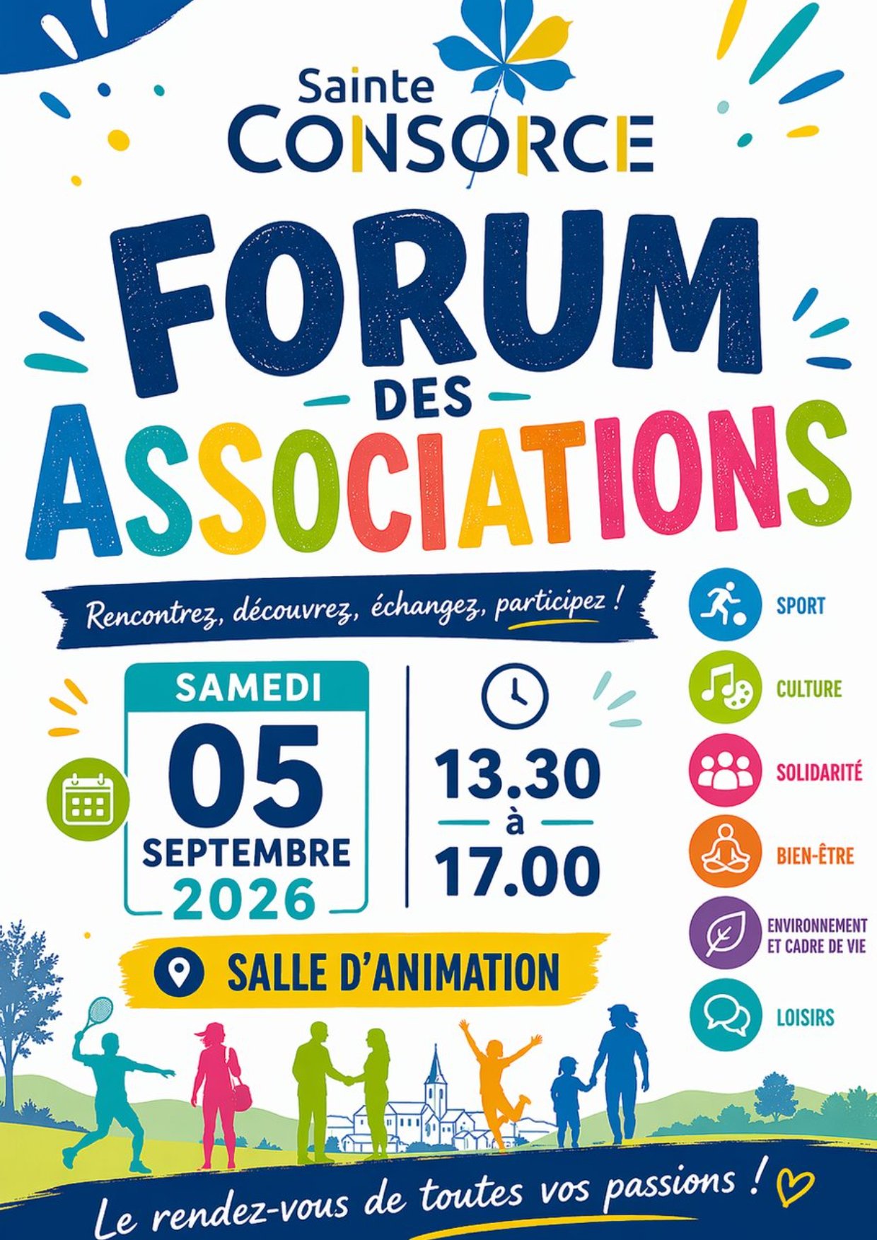 Affiche de l'évènement FORUM DES ASSOCIATIONS