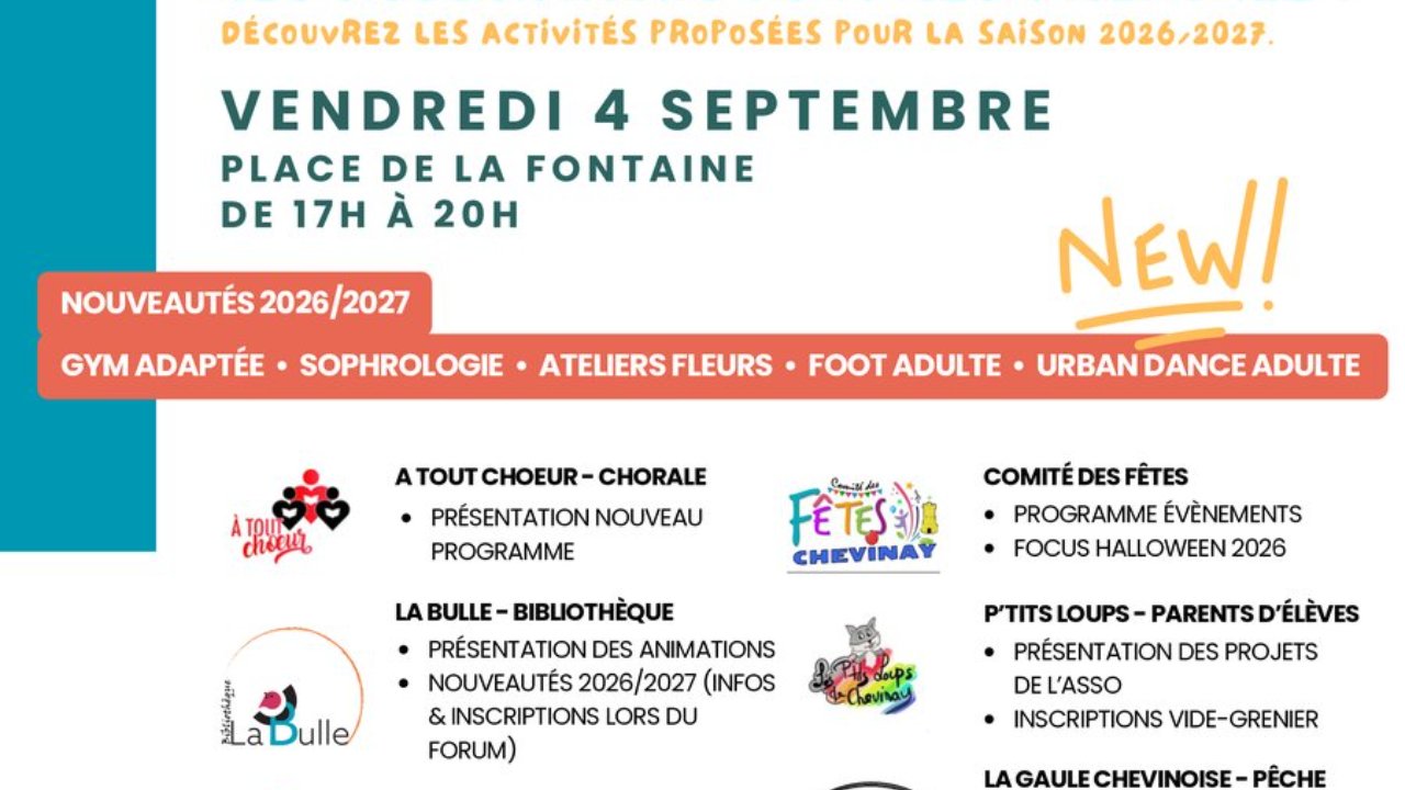 Forum Associations Chevinay