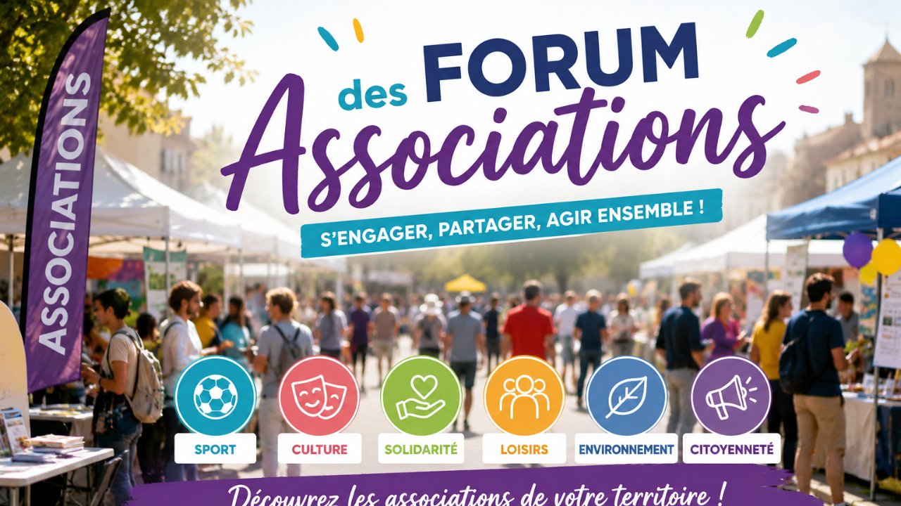 Les forums des associations de votre territoire